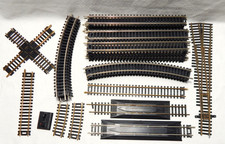 Atlas Nickel Silver And Brass HO Scale Model Train Track Lot Of 43 Pieces