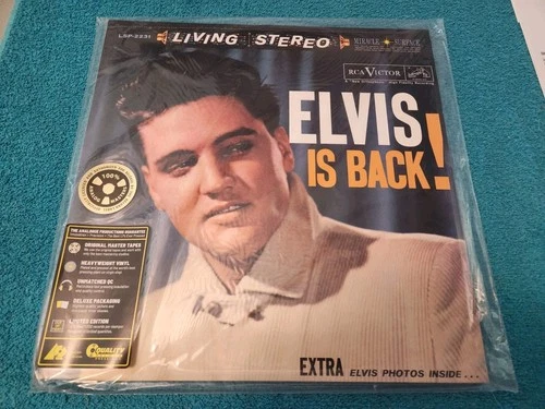 Elvis - LSP 2231 ELVIS IS BACK - ANALOGUE PRODUCTIONS - SEALED IN BAGGY