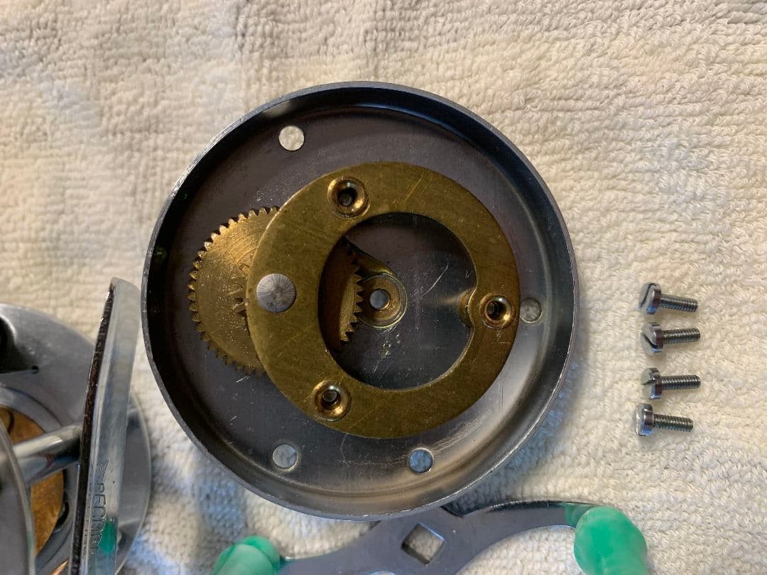 Abu Garcia RECORD 1600 Model C Vintage Baitcast Reel Sweden WW2