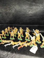 Lot Of 22 Barclay Manoil Vintage WWl Toy Soldiers