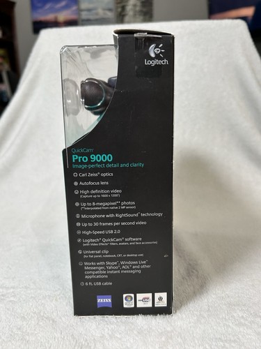 Logitech QuickCam Pro 9000 Web Cam - 第 3/4 張圖片
