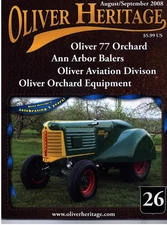 Oliver Aviation Division, Oliver 77 Orchard Tractor, The Oliver Shield Magazine