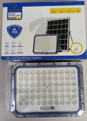 Faro Con pannello solare 1000 Watt Jortan