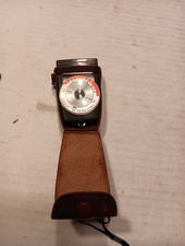 Vintage Sekonic, Auto-Lumi Model 86 Light Meter w/ Leather Case Works, Japan