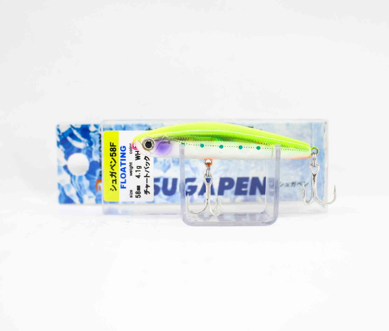 Bassday Sugar Pen 58F Floating Lure 4.1 grams WH-371 (5119)