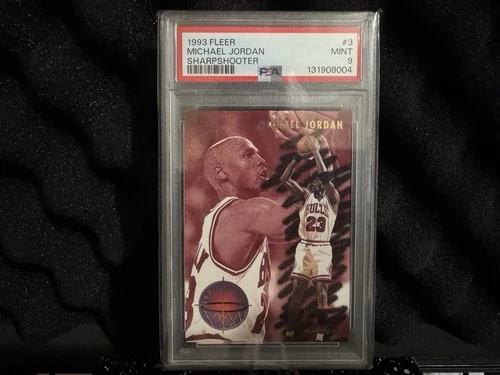 1993-94 Fleer - Sharpshooter Michael Jordan #3 PSA 9 Chicago Bulls