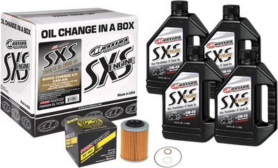 Maxima Racing Oil SXS Synthetic Oil Change Kit for Can-Am   5W-40 90-469013-CA
