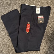 NWT Dickies 874 Original Fit Wrinkle-Resistant Work Pants Center Crease 33x34