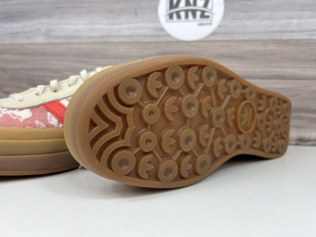 Adidas Gazelle Bold X Liberty London Better Scarlet Gum Shoes