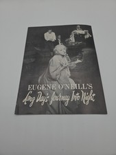Playbill Eugene O'Neill's "Long Day's Journey Into Night" 1956