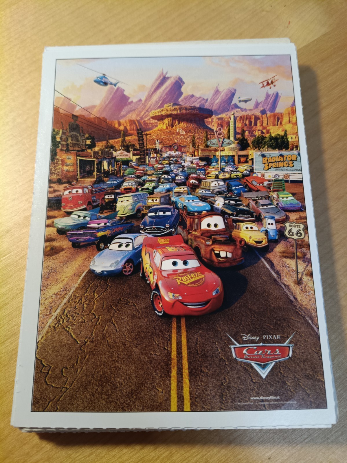 Cinema Mini Locandina 14 Cm X 10 Cm Ciak Film Animazione Cars Motori Ruggenti