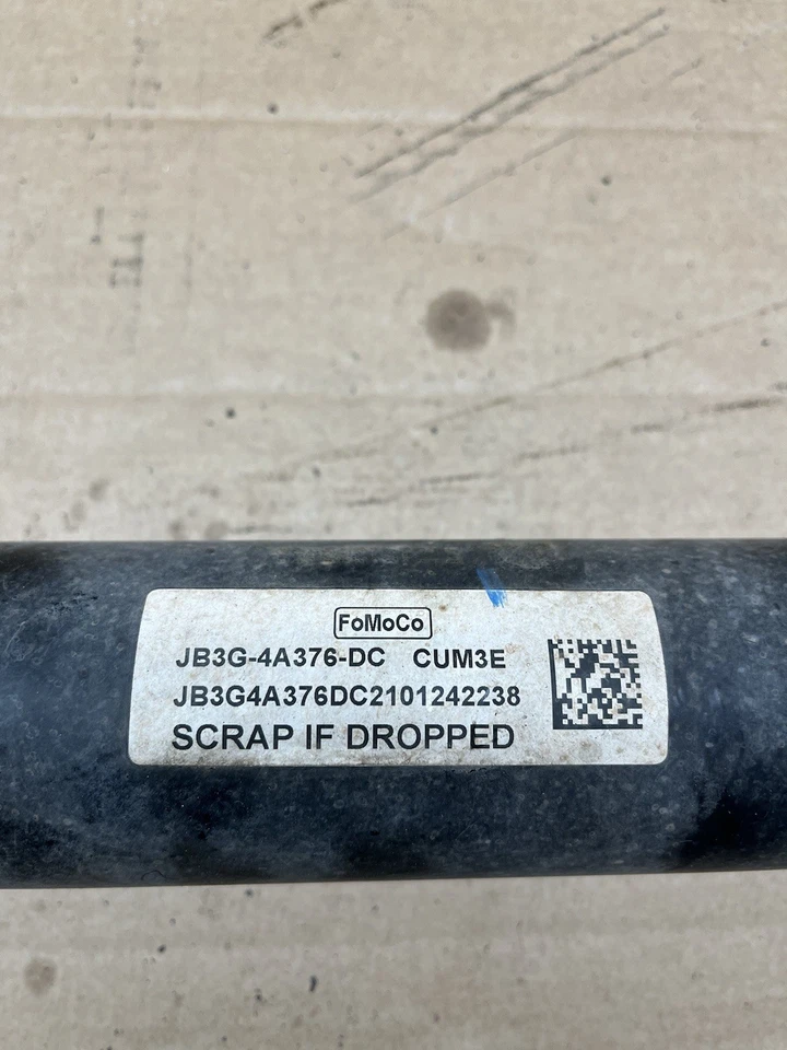 2022 Ford Ranger Wildtrak Front Prop Shaft JB3G-4A376-DC 2019-2023 JB3G4A376DC - Image 2 of 2