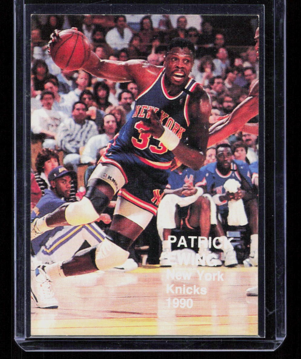 Patrick Ewing 1990 N.B.A. Superstars #NNO Green Back