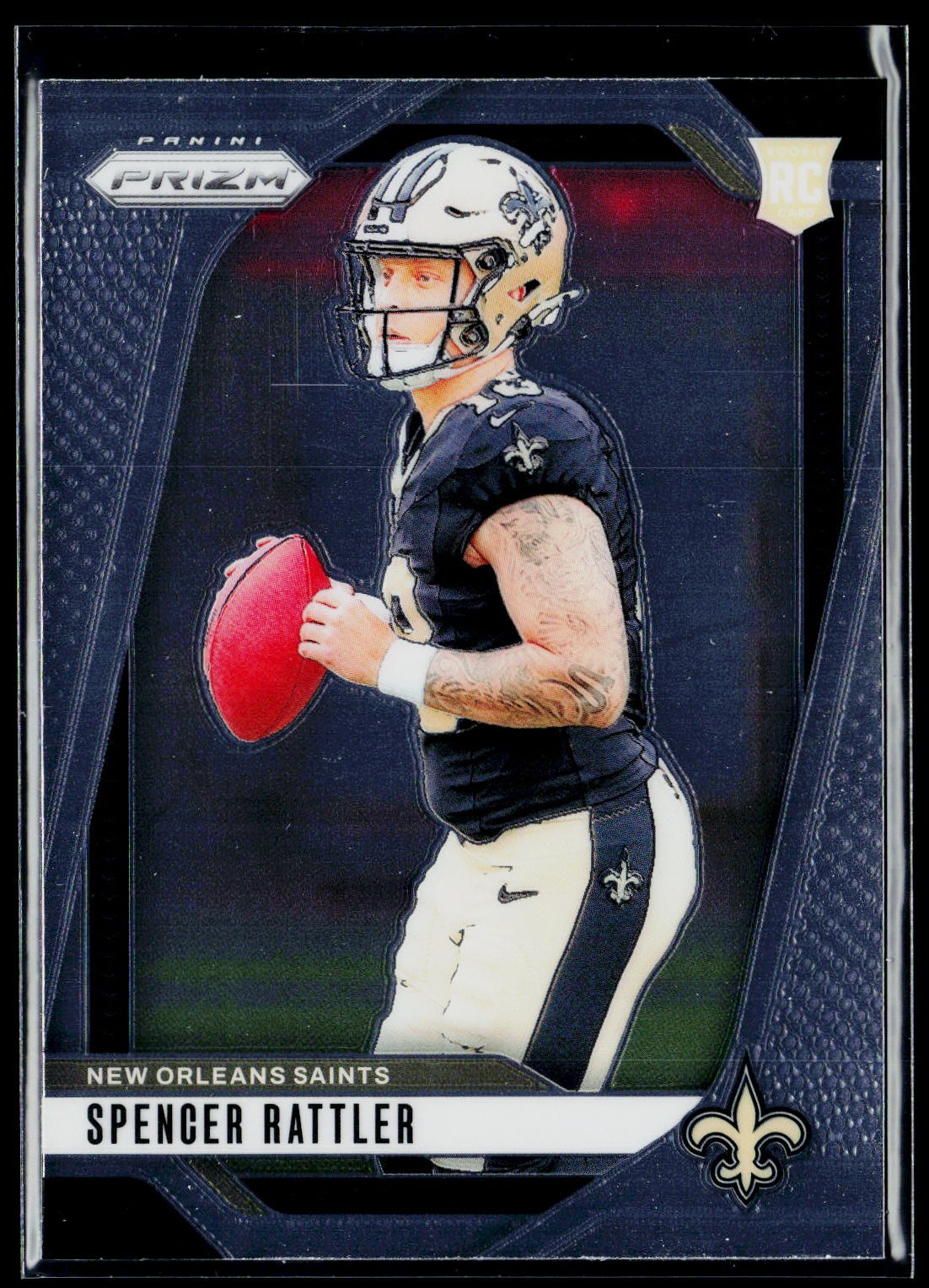 2024 Panini Prizm #388 Spencer Rattler Rookie New Orleans Saints