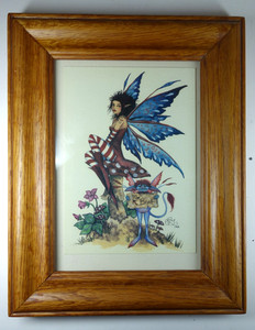 Amy Brown The Brat Framed Print