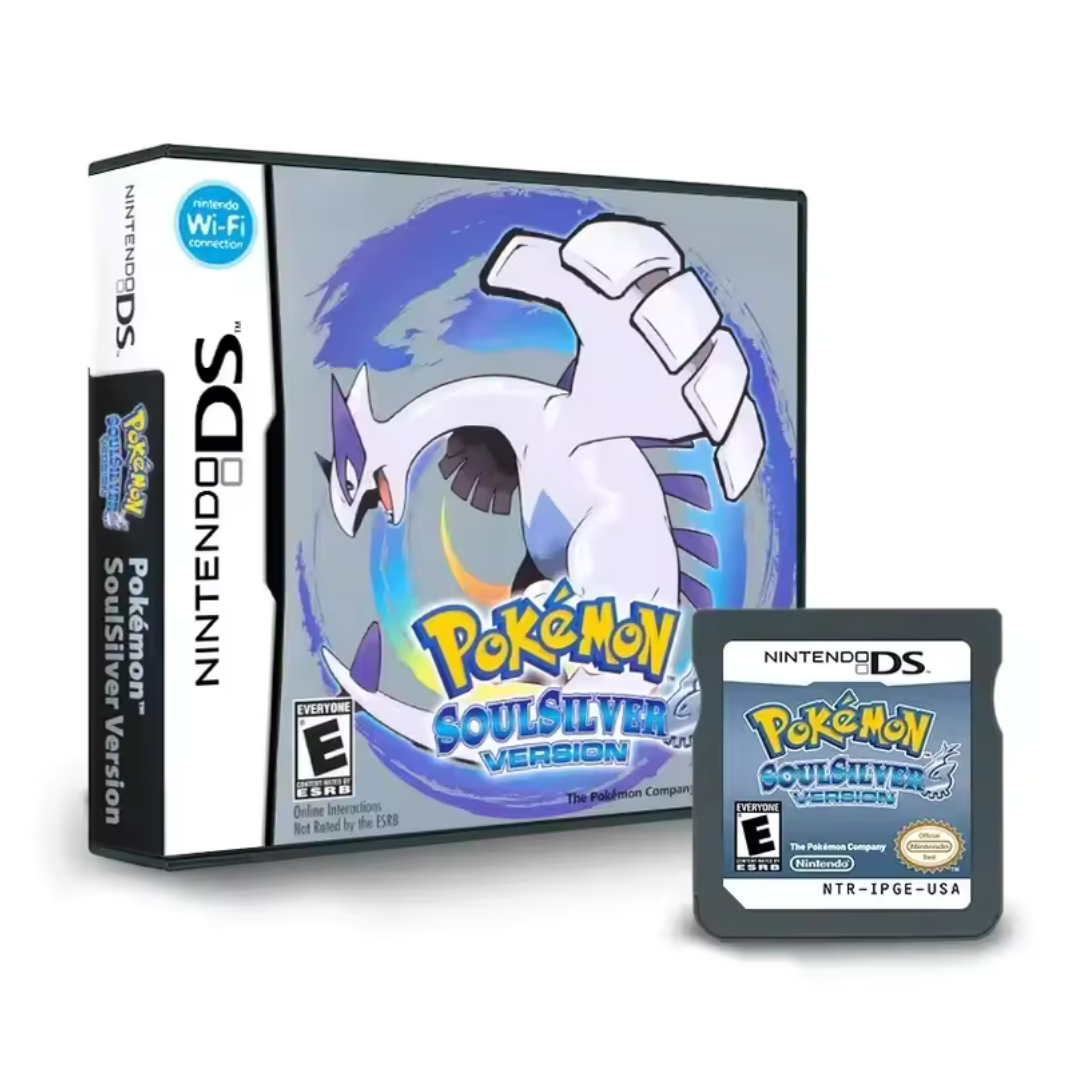 希少 ポケモン SOUL SILVER USA NINTENDO DS Pokemon SoulSilver DS NDS Game,US Version - Walmart.com