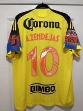 Camiseta deportiva local Alex Zendejas 10 para hombre EXTRA GRANDE Adidas Club América preparada para partidos