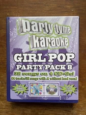 Party Tyme Karaoke - Girl Pop Party Pack 8 [32+32-song Party Pack] [4 CD]