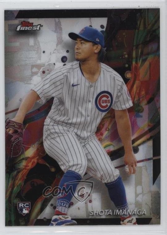 2024 Topps Finest Common Refractor Shota Imanaga #45 Rookie RC 1f0j