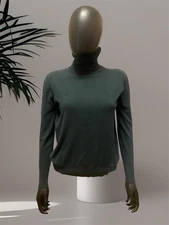 Loro  Piana Made in Italy Vintage Green Sweater 70% Cashmere Size S-M