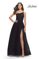 La Femme 31069 Evening Dress LOWEST PRICE GUARANTEE NEW Authentic