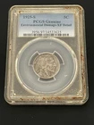 1925-S 5C buffalo nickel Environmental Damage XF Detail PCGS Genuine