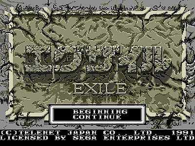 Exile (Sega Genesis, 1991)