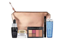 Lancome Skincare/Makeup Set Eye Makeup Remover, Absolue Eye, Mascara ,Genifique