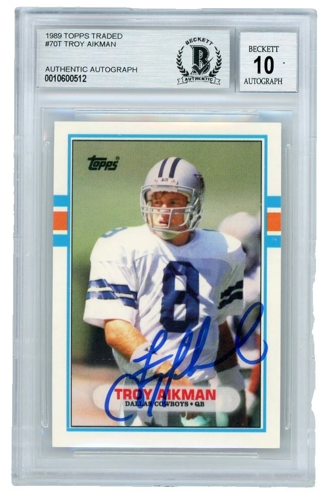 その他 TROY AIKMAN ROOKIE bgs9.5 TROY AIKMAN ROOKIE bgs9.5 1989