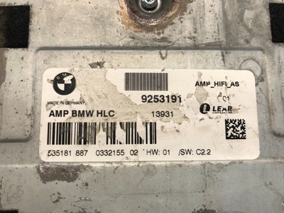 BMW Lear HIFI Amplifier 9253191 Sd0321 for sale online | eBay