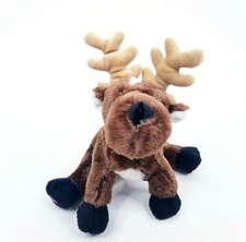 Ganz Webkinz Reindeer Moose Plush Stuffed Animal Brown Soft Toy HM137 No Code 2