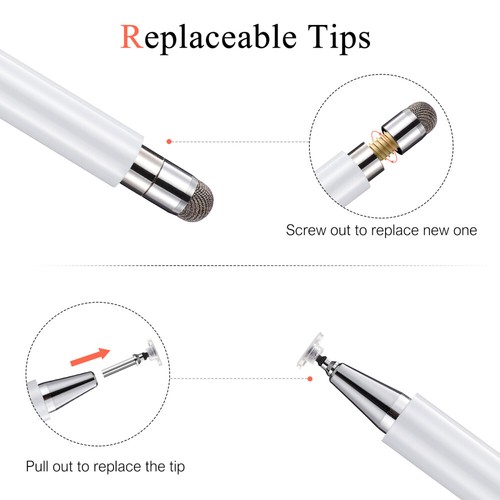 Set of 5 Doppelköpfiger Stift Kapazitiver Touch-Stift Stiftstift - 第 10/12 張圖片