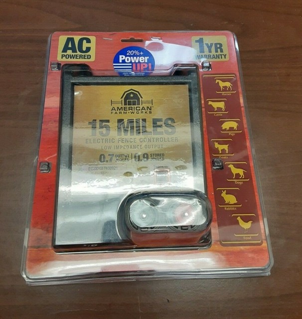 American Farmworks 15 Mile AC Powered Electric Fence