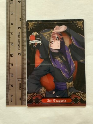 Ace Trappola Disney Twisted Wonderland Plastic card Japanese