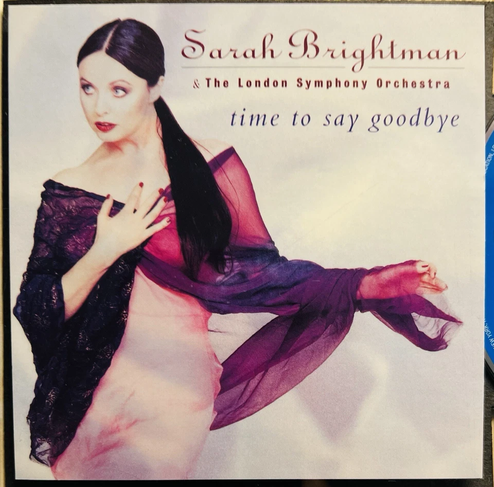 Framed Award Sarah Brightman Time To Say Goodbye Top Classical Crossover Hit ‘98 - Bild 2 von 4