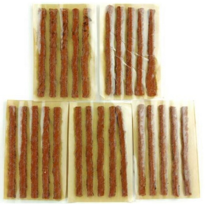 Lot De 25 Mèches De Réparation Pour Pneus - Pour Voiture, Moto, 4x4, Qualité Supérieure