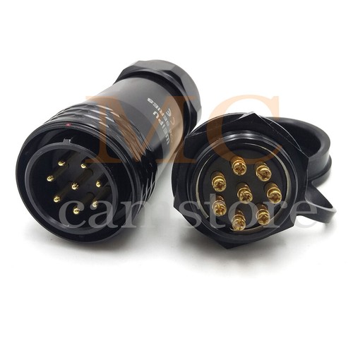 WEIPU SA28 2-10 pin Aviation Cable crimping Plug, Industrial Outdoor Plug IP67 - Picture 10 of 18