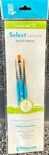 PRINCETON SELECT ARTISTE MEXED MEDIA 3PC BRUSH #3