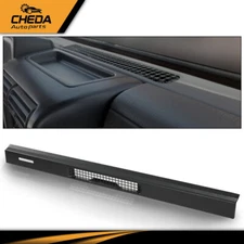 Fit For 1997-2006 Jeep Wrangler TJ Dash Top Cover Defrost Vent Bezel Trim Black