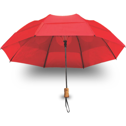 Gustbuster Metro Dual Baldachin zusammenklappbar AUTO ÖFFNEN 43" winddicht Regenschirm - Bild 10 von 12