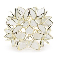 3D Glass Flower Ceiling / Table Lampshade Easy Fit Light Shade Pendant Lights