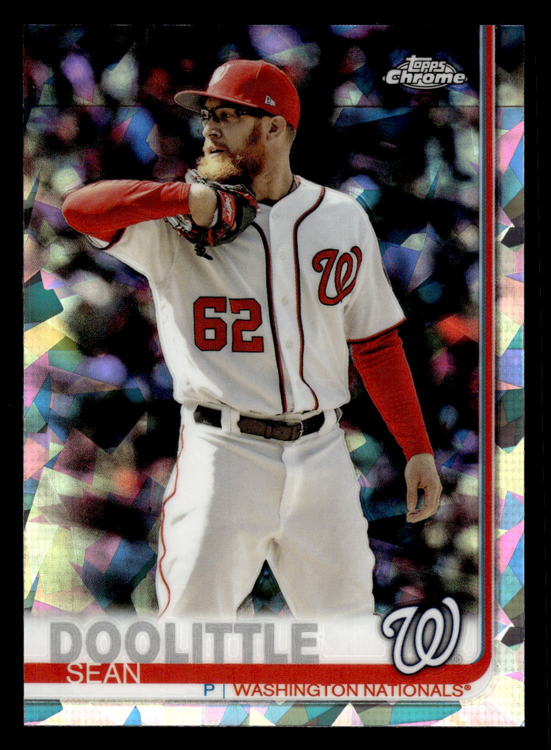 2019 Topps Chrome Sapphire Edition Sean Doolittle #236