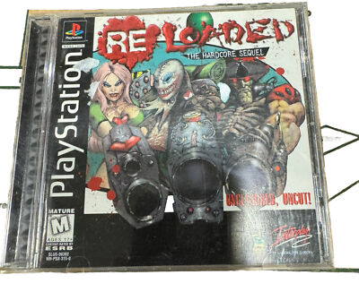 Re-Loaded: The Hardcore Sequel PS1 Complete Great Condition