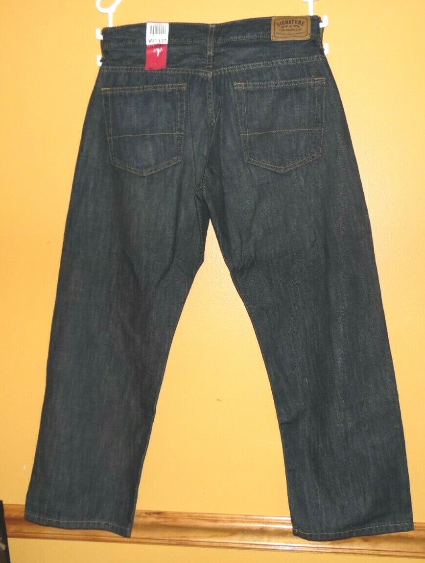 Signature by Levi Strauss & co. Boys Relaxed Jeans Straight Leg Size 14 Husky image 2