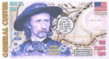 Coverscape Computer Designed 160th General George A. Custer Civil War Cover