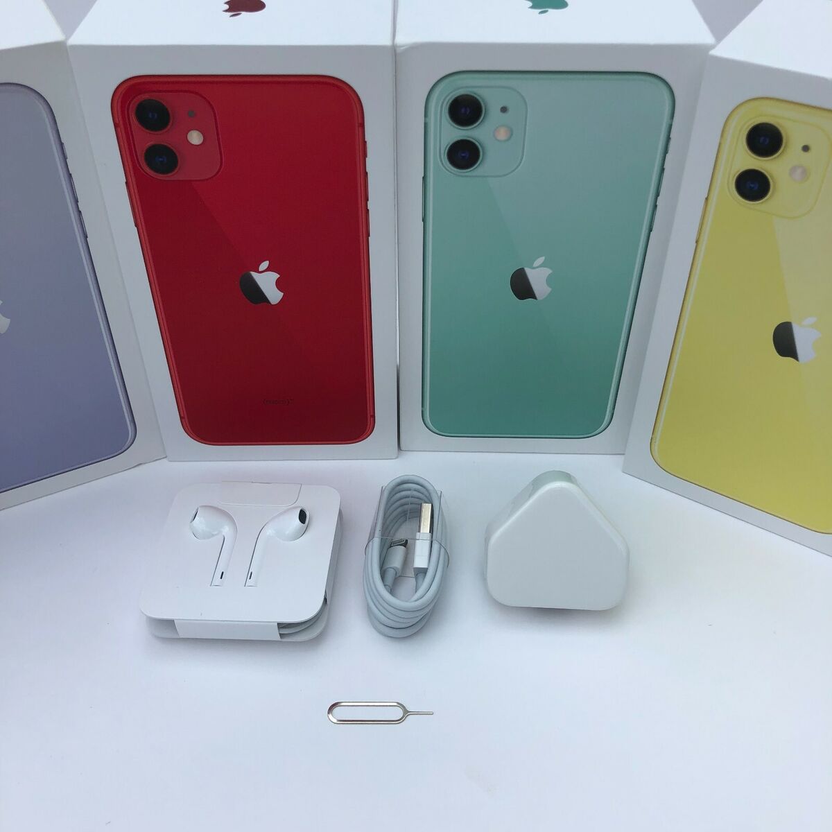 Original iPhone 11 box with All Accessories 64GB 128GB 256GB Original iPhone 11 box with All Accessories 64GB 128GB 256GB