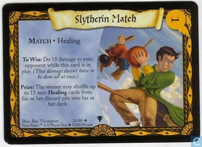 Harry Potter TCG Quidditch Cup Slytherin Match 26/80