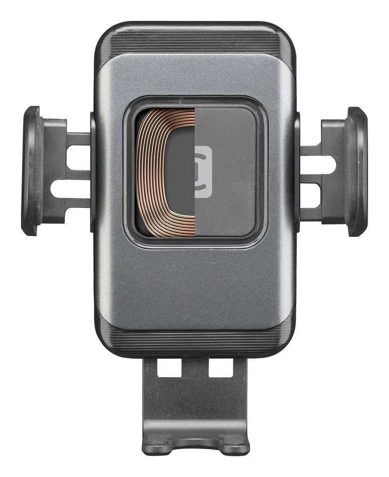 Cellular Line Supporto auto smartphone HUG Dual Pro Wireless 15W Black - Immagine 4 di 4