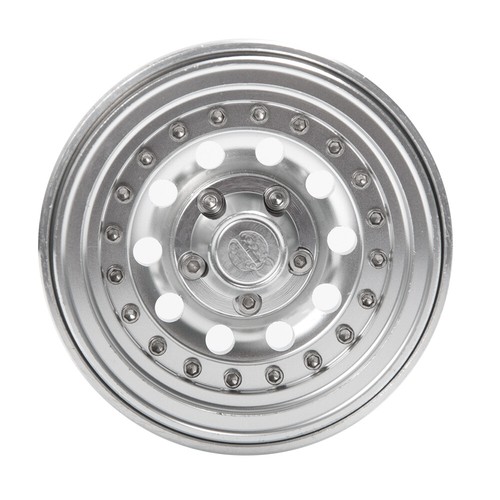 RCBATER 4Pc Alum 1.9" Beadlock Wheel Rims For D90 SCX10 TRX4 etc 1/10 RC Crawler - Picture 5 of 12