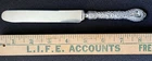 1 Wallace Louvre Sterling Blunt Mono Luncheon Knife 8.25" SP Blade(12 available)